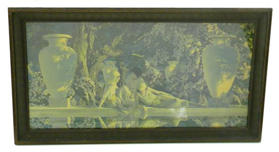 Appraisal: Maxfield Frederick Parrish American - Garden of Allah polychrome print