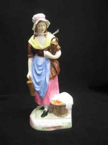 Appraisal: Spode Copeland Porcelain Figurine ''Criesof London'' lady with baskets selling