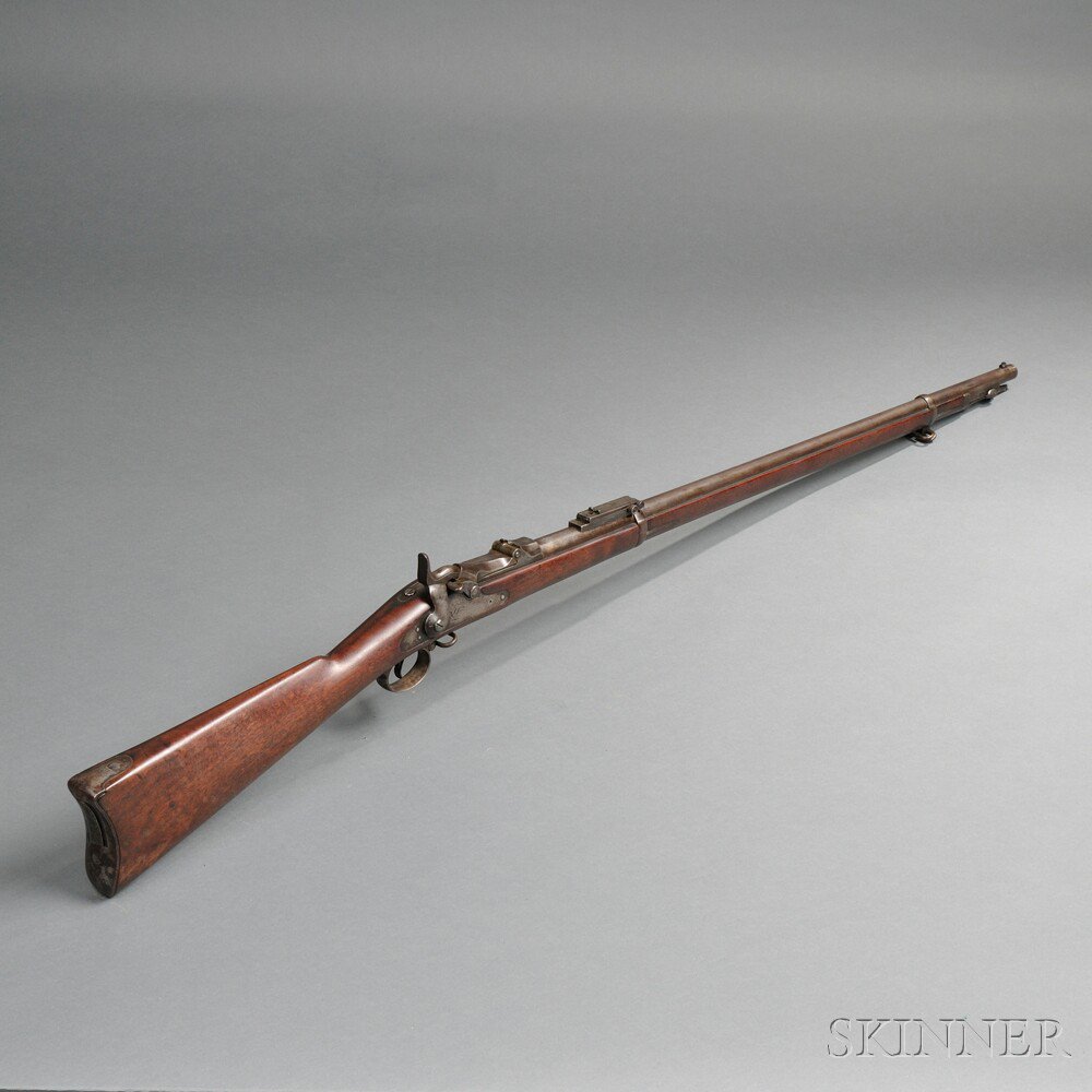 Appraisal: Model Trapdoor Springfield Rifle c - walnut stock with dated