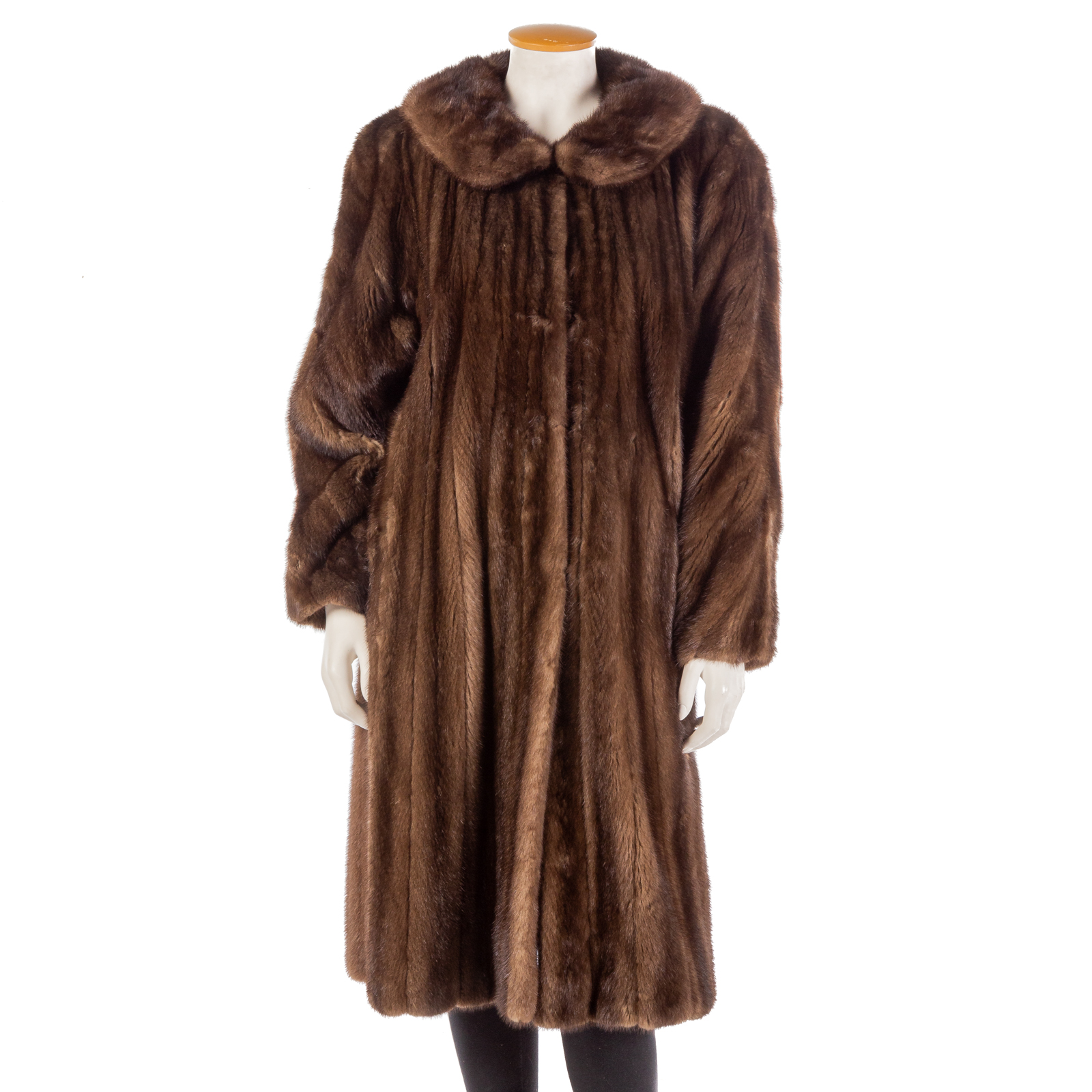 Appraisal: SPREI FRERES BROWN MINK FULL-LENGTH COAT