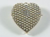 Appraisal: WATCH PIN - EDWARDIAN SEED PEARL AND DIAMOND WATCH PIN