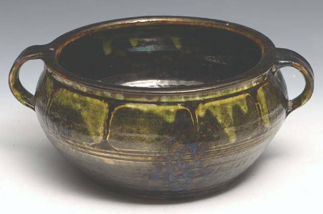 Appraisal: Attributed to Michael Cardew British - An unusual posset pot