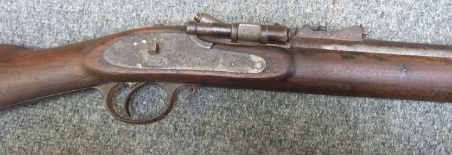 Appraisal: A th century Lee Enfield rifle the cm barrel with