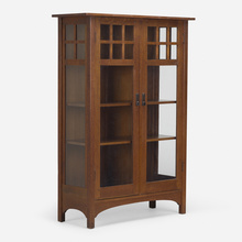 Appraisal: L J G Stickley CHINA CABINET MODEL USA - oak