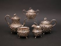 Appraisal: Jenkins Jenkins Sterling Silver Part Tea Service Proceeds from the