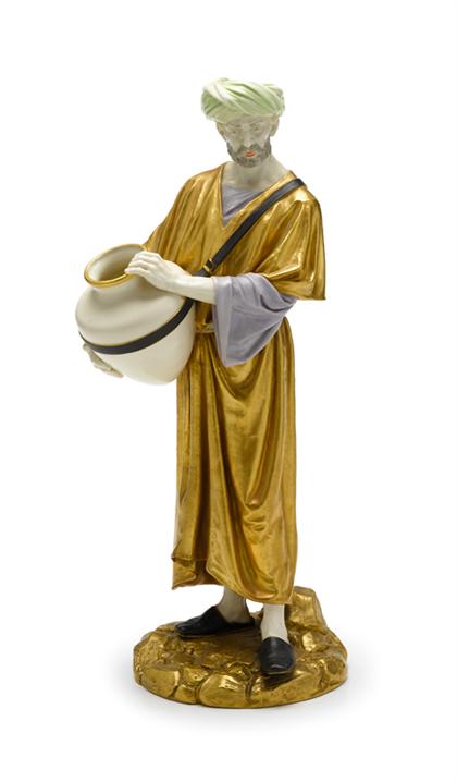 Appraisal: Royal Worcester figure of a bearded peasant H in PROVENANCE