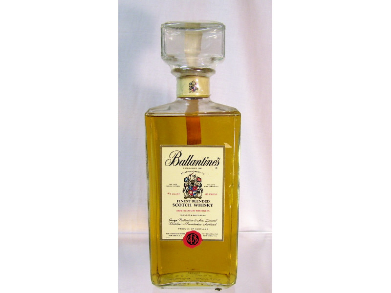 Appraisal: Ballantine's Finest Blended Scotch Whisky - quart bottle Sealed bottle