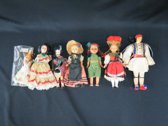 Appraisal: Estate Lot of Dolls storybook Indian foreign and more most