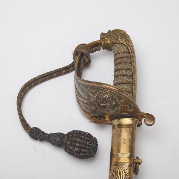 Appraisal: British Pattern Naval Officer s Sword nd half th century