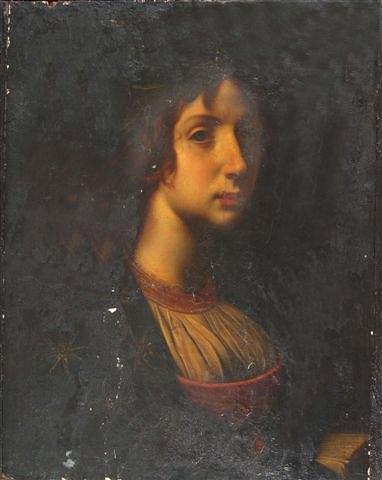 Appraisal: AFTER CARLO DOLCI - - Portrait of a young lady