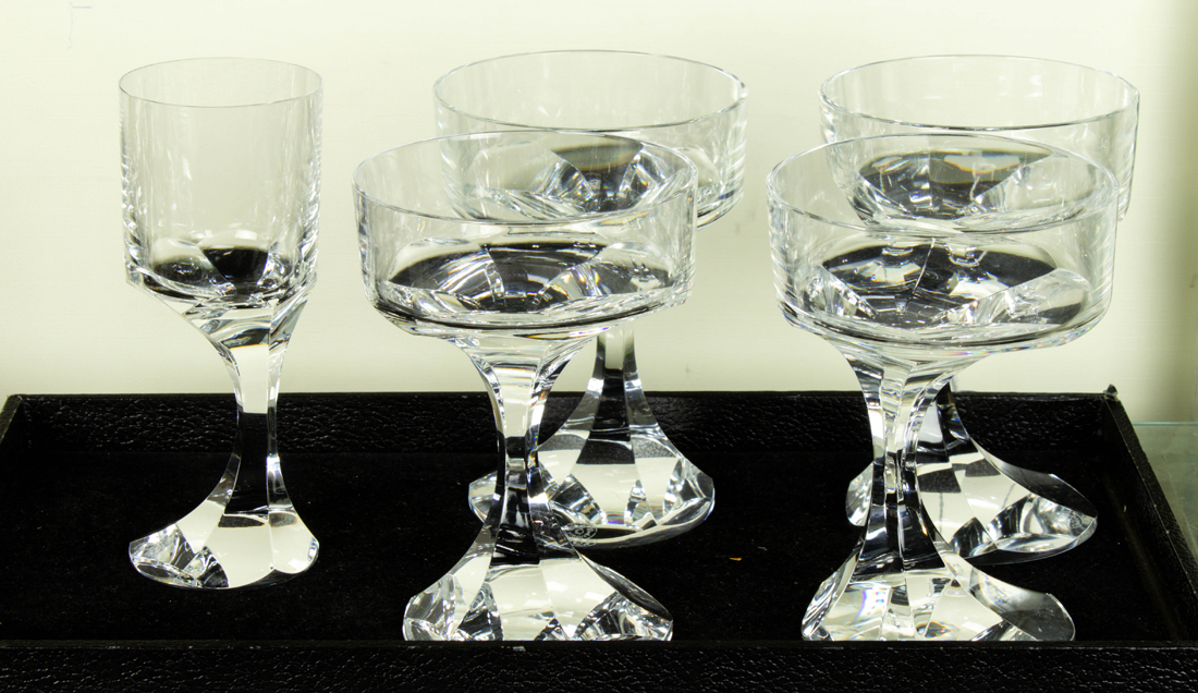 Appraisal: SET OF BACCARAT NARCISSE GLASSES Set of Baccarat Narcisse glasses