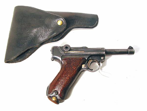 Appraisal: A DWM commercial model parabellum pistol Serial no mm inch