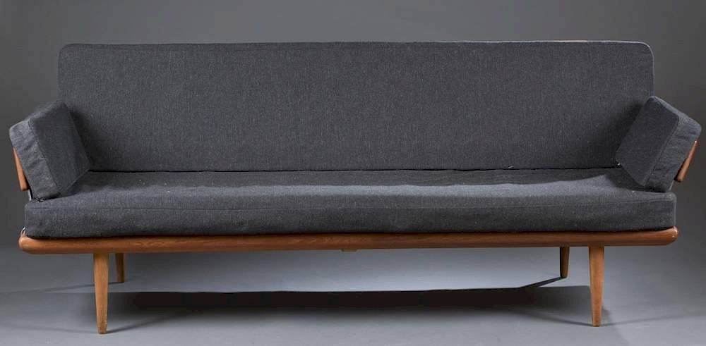 Appraisal: Hvidt and Molgaard-Nielson sofa A Peter Hvidt and Molgaard-Nielson sofa