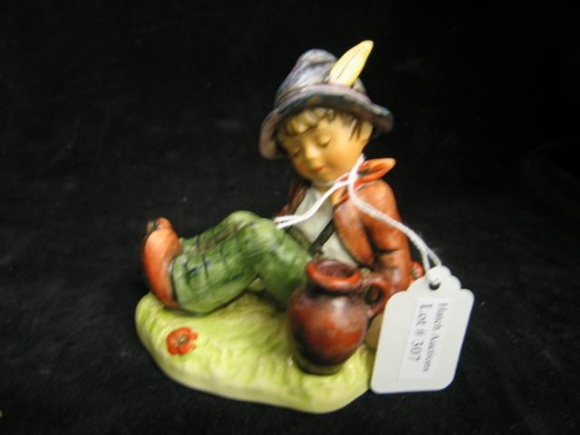 Appraisal: Hummel Figurine Coffee Break Goebel mark special edition No members