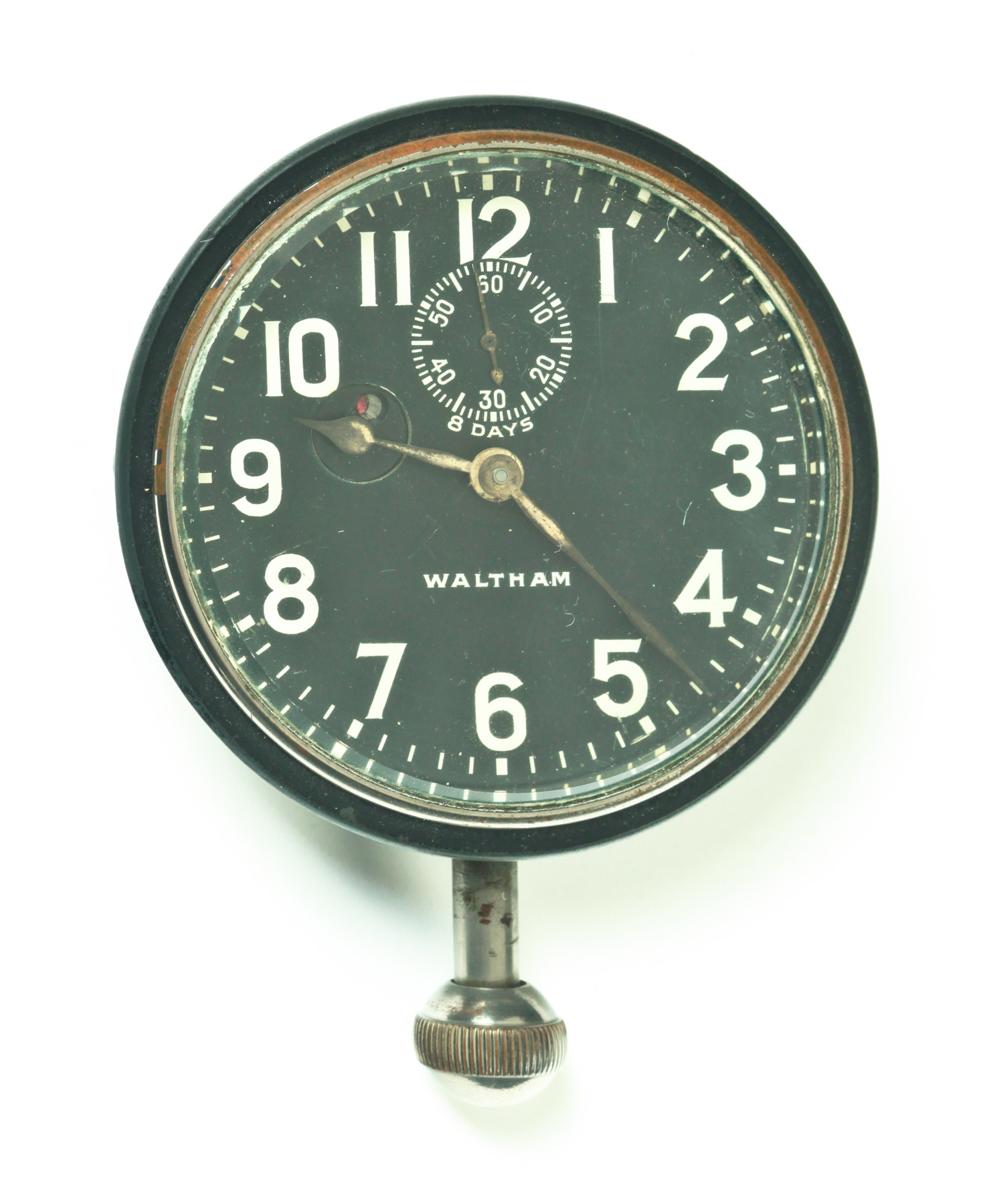 Appraisal: WALTHAM CAR CLOCK American early th century Eight day car