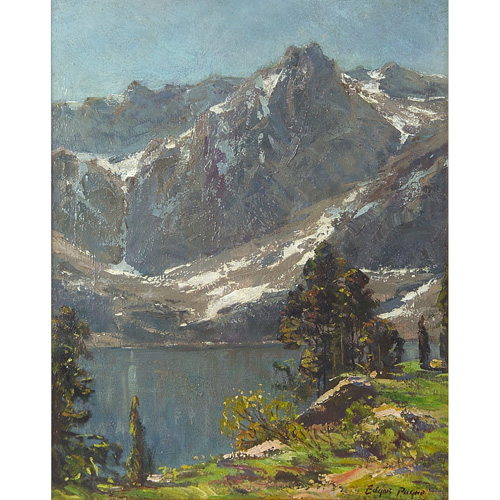 Appraisal: Edgar Alwin Payne American - Sierra Scene oil on canvas