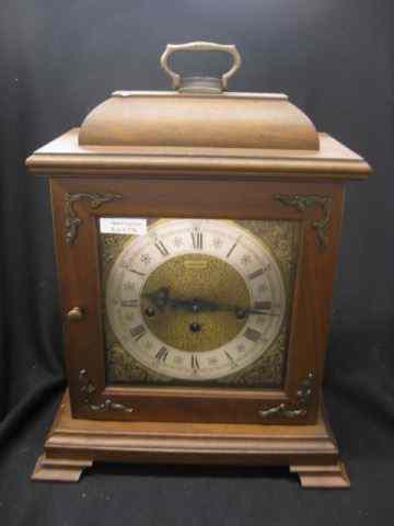 Appraisal: Hamilton Bracket Clock with chimes '' working