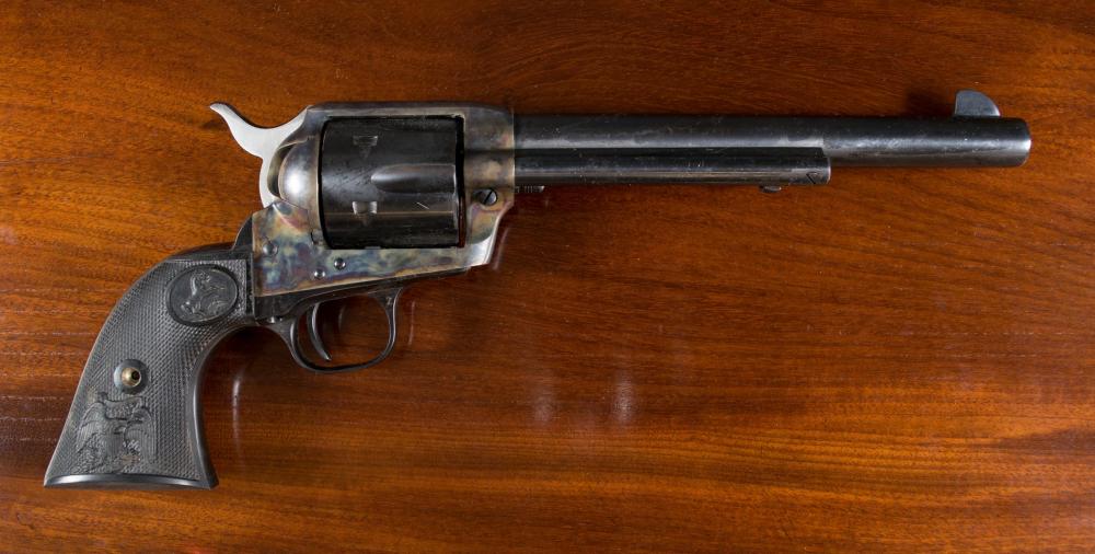 Appraisal: COLT THIRD GENERATION SINGLE ACTION ARMY REVOLVER special caliber barrel