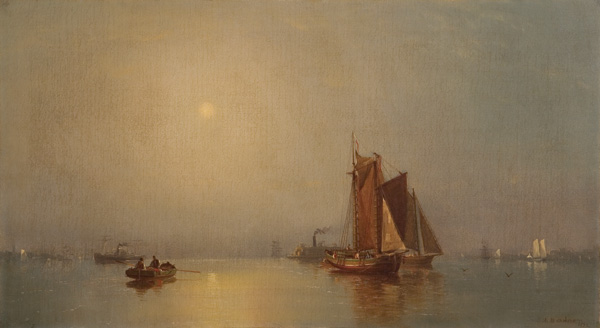 Appraisal: SWORD JAMES BRADE American - Morning Glow on the Harbor