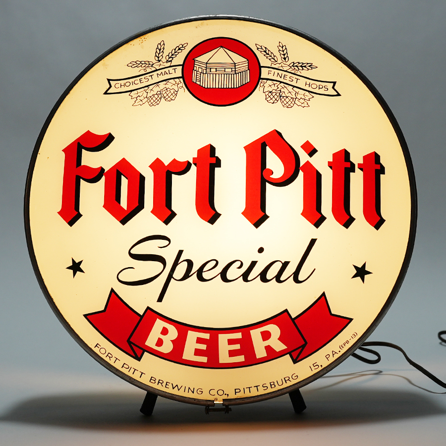 Appraisal: Fort Pitt Special Beer Illuminated GILLCO GLOW SignReference n aBrewery