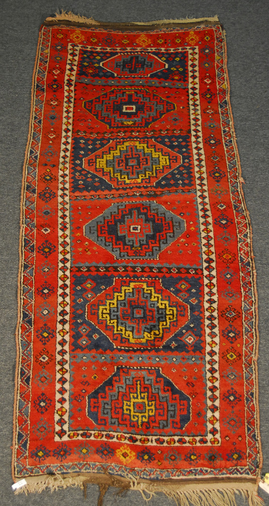 Appraisal: TURKISH RUG circa feet x feet inches Provenance From the