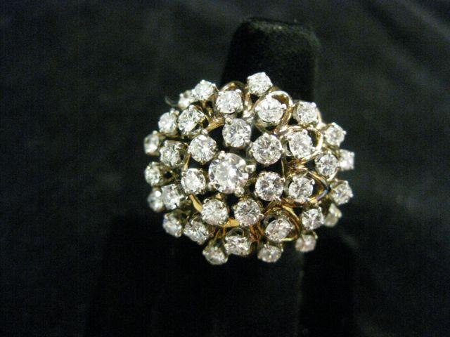 Appraisal: Diamond Ring carats of round diamonds SI clarity J-K color