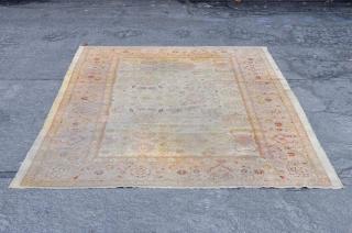 Appraisal: Room Size Agra Rug Room size Agra rug ' wide