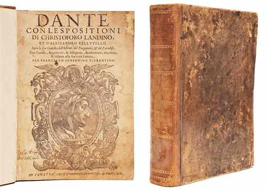 Appraisal: DANTE'S DIVINE COMEDY Apresso Giovambattista Marchio Sessa and bros Venice