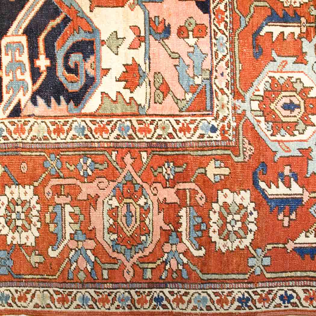 Appraisal: Heriz Carpet Northwest Persia last quarter of the th century