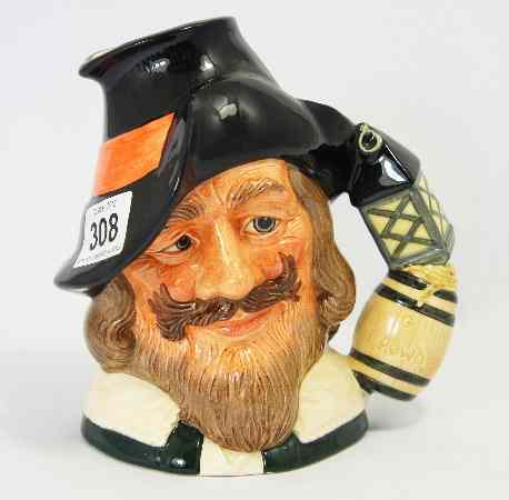 Appraisal: Royal Doulton Large Character Jug Guy Fawkes D