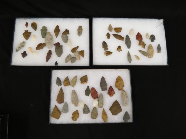 Appraisal: Collection of Indian Arrowheads