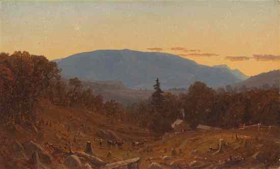 Appraisal: Sanford Robinson Gifford American - Hunter Mountain at Twilight c