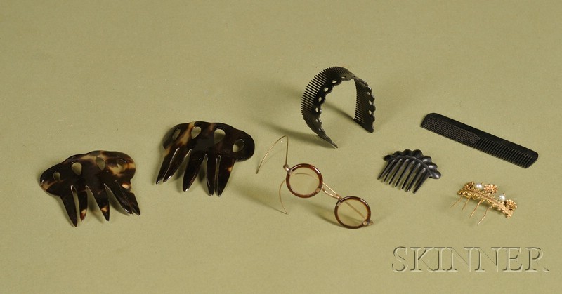 Appraisal: Group of Doll Accessories late th century including hair accessories