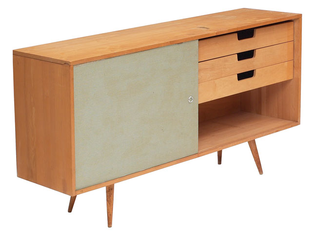 Appraisal: Paul McCobb Planner Group dresser by Winchendon maple case one