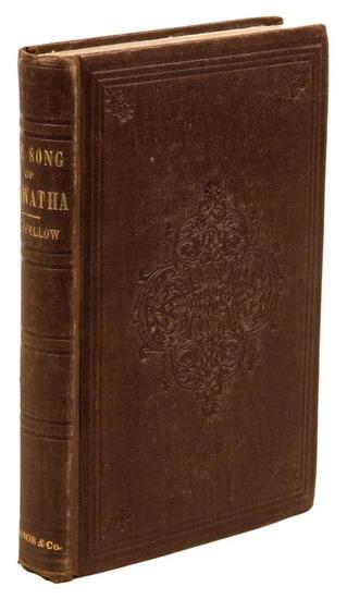 Appraisal: LONGFELLOW Henry Wadsworth The Song of Hiawatha Boston Ticknor and