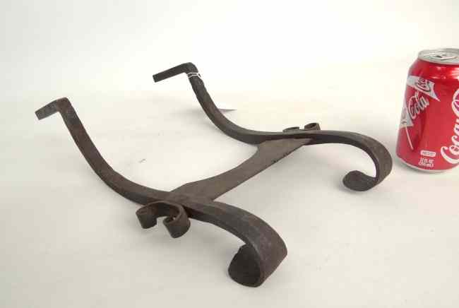 Appraisal: Early iron bootscraper '' Length