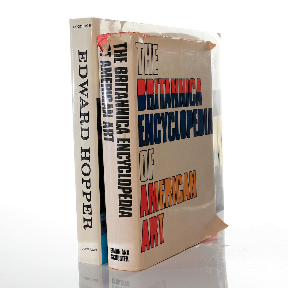 Appraisal: BOOKS EDWARD HOPPER ENCYCLOPEDIA OF AMERICAN ART Cloth hardcover text