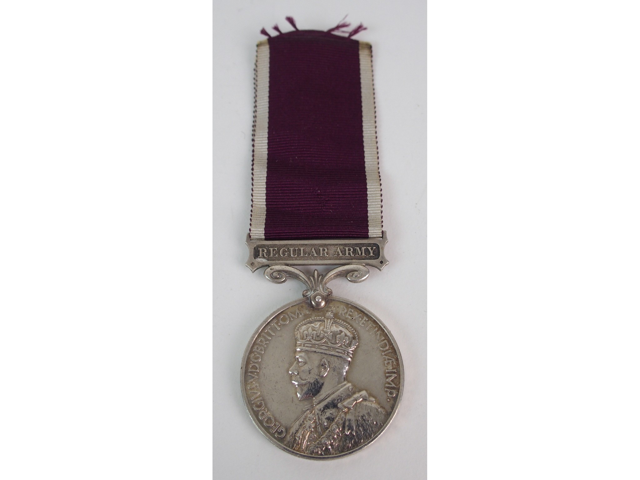 Appraisal: A George V Regular Army Long Service and Good Conduct