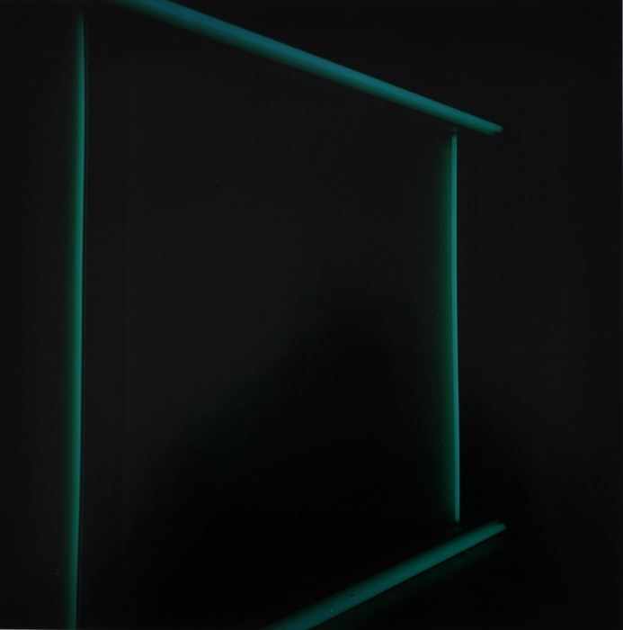 Appraisal: ANNE SAGER DAN FLAVIN SERIES Gelatin silver prints both signed