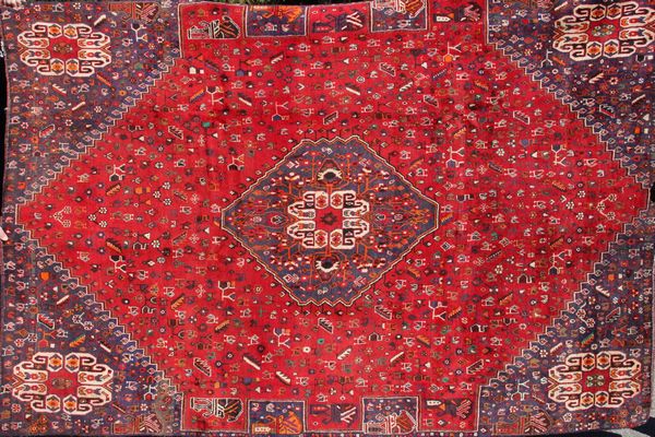 Appraisal: Fine Persian rug ' x ' Good condition EST -