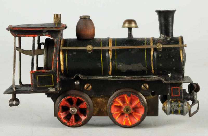 Appraisal: Hand-Painted Marklin O-Gauge Train Engine German Engine only Scarce engine