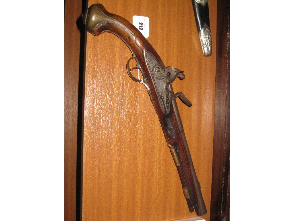 Appraisal: Antique Flintlock pistol