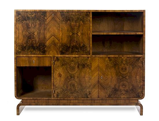 Appraisal: Art Deco th Century Cabinet Art Deco th Century Cabinet