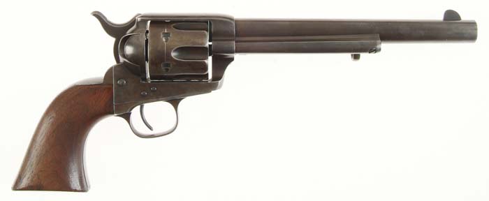 Appraisal: MARTIALLY MARKED CAVALRY MODEL SINGLE ACTION ARMY REVOLVER Cal Colt