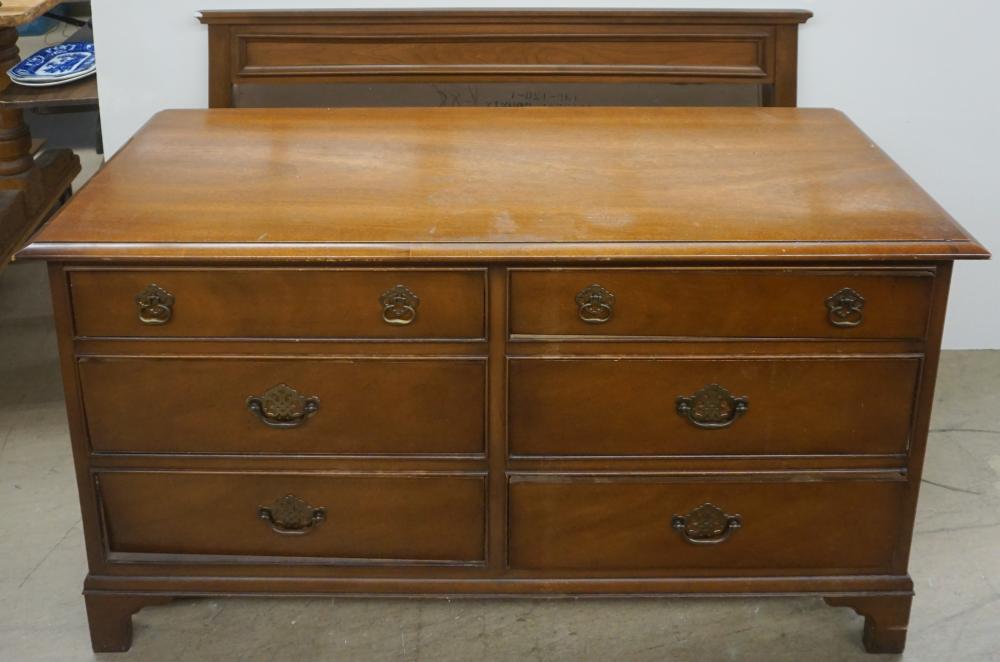 Appraisal: Drexel Mahogany Dresser with Mirror x x in x x