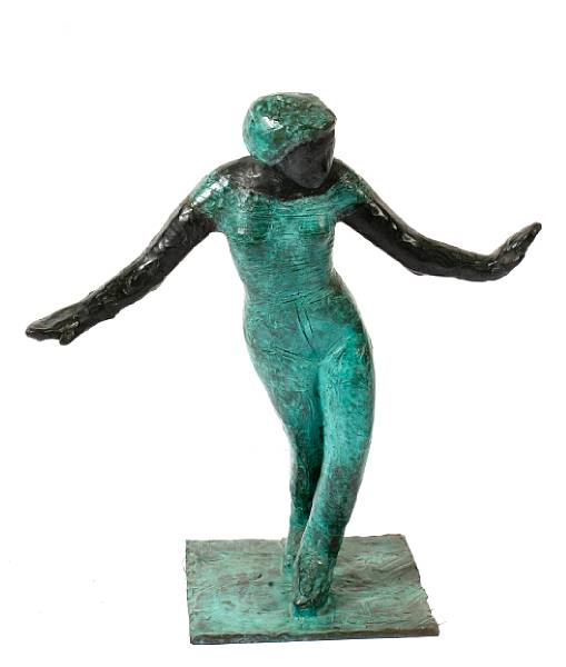 Appraisal: Martin Silverman American born Untitled The dancer incised with initials