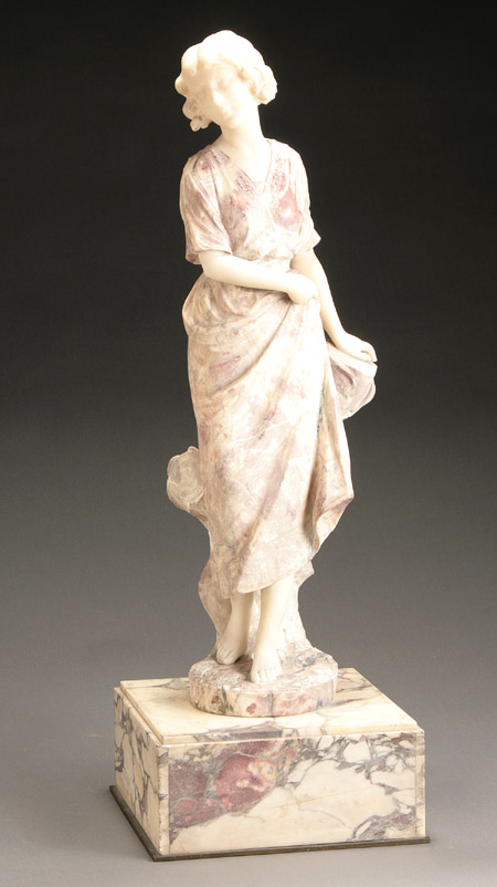 Appraisal: Gugliemo Pugi Italian wk Late th-Early th Century Figure of