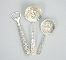 Appraisal: Three Kirk and Sons Inc Sterling Silver Items This lot