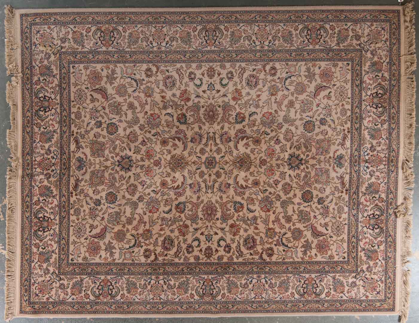 Appraisal: Machine made oriental design rug approximately x Domestic