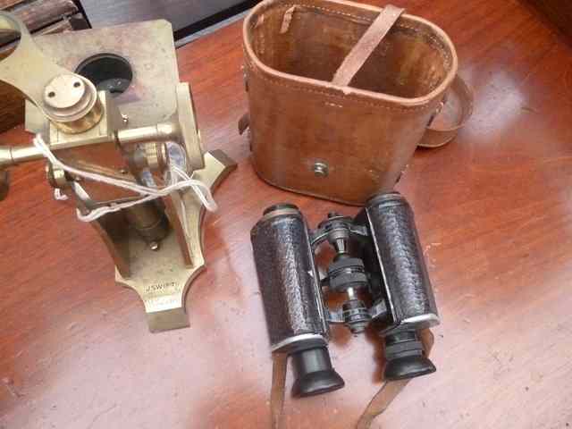 Appraisal: A QUANTITY OF METALWARE to include J Swift London microscope